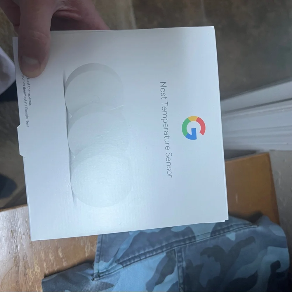 Google Nest Sensor in White